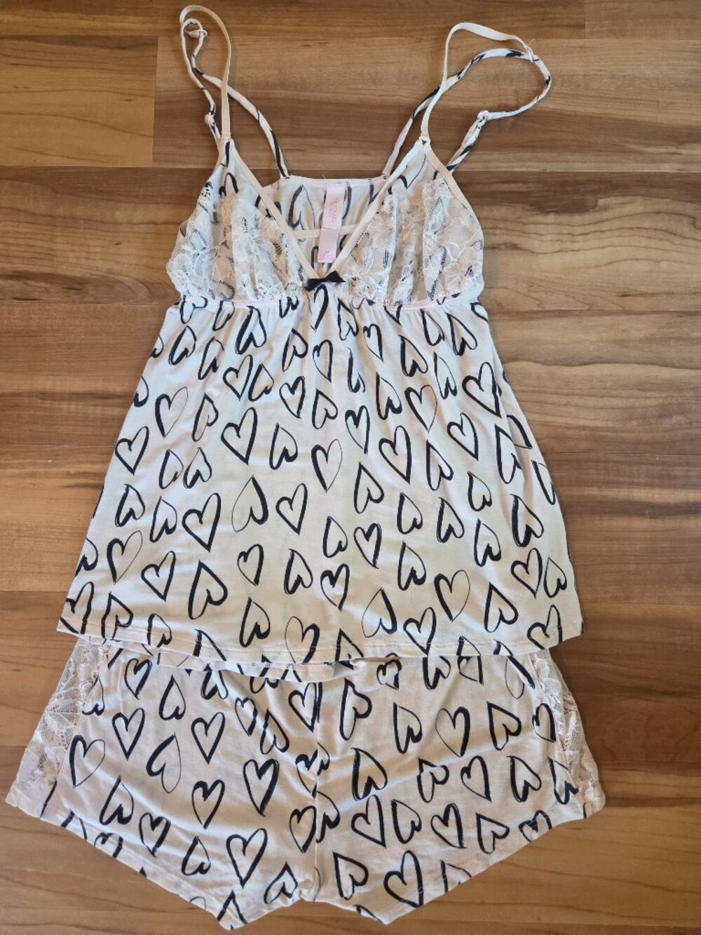 Victoria's Secret Light Pink Cami and Short Set Size Small